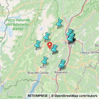 Mappa Viale Daino, 38074 Pietramurata TN, Italia (12.9355)