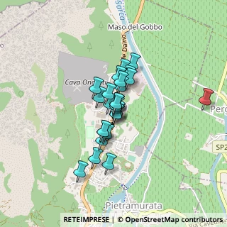 Mappa Viale Daino, 38074 Pietramurata TN, Italia (0.26154)
