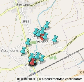 Mappa Via G.Mazzini, 33031 Basiliano UD, Italia (0.9125)