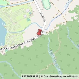 Mappa Via Osteno, 17, 22018 Porlezza, Como (Lombardia)