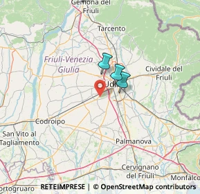 Mappa 33030 Campoformido UD, Italia (50.23692)