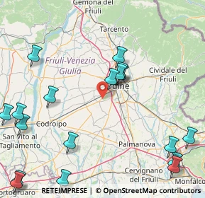 Mappa 33030 Campoformido UD, Italia (22.34056)