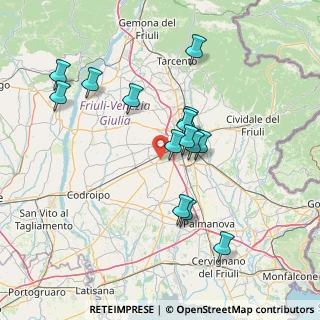 Mappa 33030 Campoformido UD, Italia (13.71071)