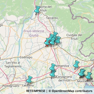 Mappa 33030 Campoformido UD, Italia (20.20625)