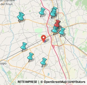 Mappa 33030 Campoformido UD, Italia (8.01714)