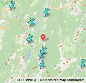 Mappa 38076 Lasino TN, Italia (6.37917)