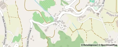 Mappa Bleggio Superiore