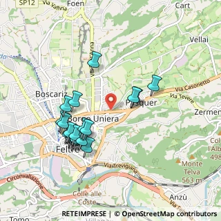 Mappa Via Molan, 32032 Feltre BL, Italia (0.92)