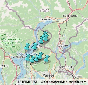 Mappa Via Fiume, 21010 Dumenza VA, Italia (11.68545)