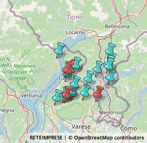 Mappa Via Fiume, 21010 Dumenza VA, Italia (10.9355)