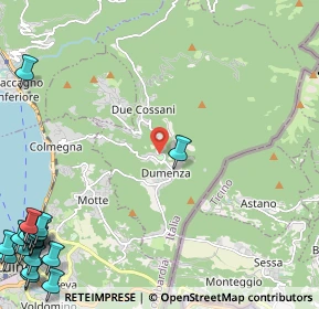 Mappa Via Fiume, 21010 Dumenza VA, Italia (3.951)