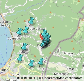 Mappa Via Fiume, 21010 Dumenza VA, Italia (1.231)