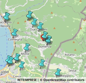 Mappa Via Fiume, 21010 Dumenza VA, Italia (2.367)