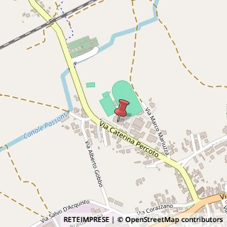 Mappa Via Caterina Percoto, 70, 33030 Campoformido, Udine (Friuli-Venezia Giulia)