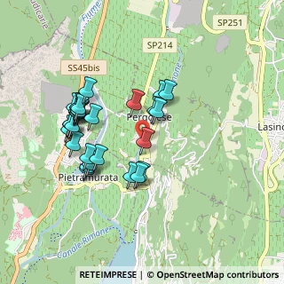 Mappa Via Guà, 38074 Pietramurata TN, Italia (0.86897)