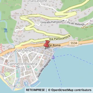 Mappa Via Mantegazza, 5, 28821 Cannero Riviera, Verbano-Cusio-Ossola (Piemonte)