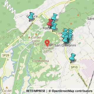 Mappa Localita' Colle San Floriano, 33070 Polcenigo PN, Italia (0.958)
