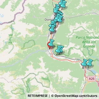 Mappa Strada Statale, 28885 Piedimulera VB, Italia (8.9495)