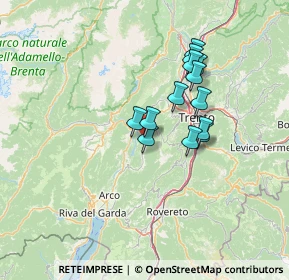 Mappa Viale S. Pietro, 38076 Lasino TN, Italia (10.56308)