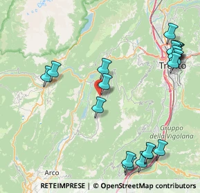 Mappa Viale S. Pietro, 38076 Lasino TN, Italia (10.418)