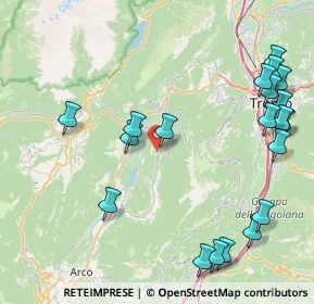 Mappa Viale S. Pietro, 38076 Lasino TN, Italia (10.3375)