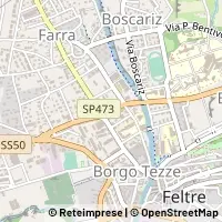 Mapa Feltre