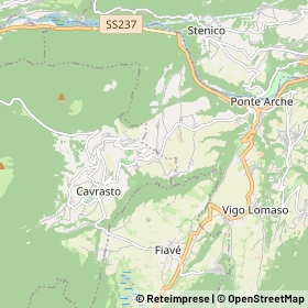 Mappa Bleggio Superiore
