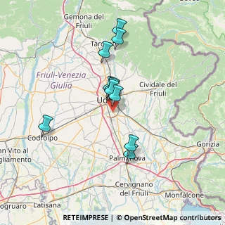 Mappa Via Luigi e Michele Gortani, 33100 Udine UD, Italia (11.44727)