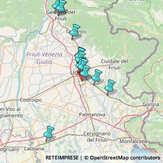 Mappa Via Luigi e Michele Gortani, 33100 Udine UD, Italia (13.92769)