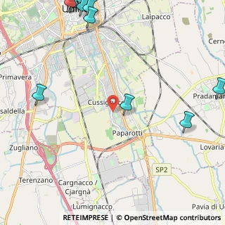Mappa Via Luigi e Michele Gortani, 33100 Udine UD, Italia (3.8305)