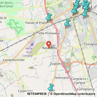 Mappa Via Campoformido, 33030 Campoformido UD (3.78636)