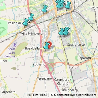 Mappa Vicolo Stringher, 33030 Campoformido UD (2.89429)