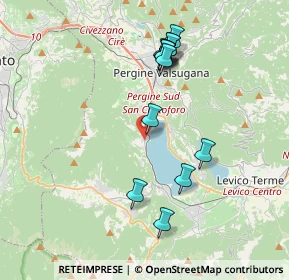 Mappa 38057 Calceranica al Lago TN, Italia (3.65538)