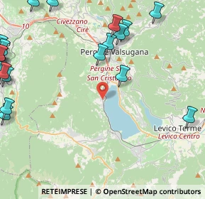 Mappa 38057 Calceranica al Lago TN, Italia (6.518)