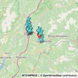 Mappa Via Valsugana, 38057 Tenna TN, Italia (9.51286)