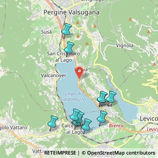 Mappa Via Valsugana, 38057 Tenna TN, Italia (2.39909)