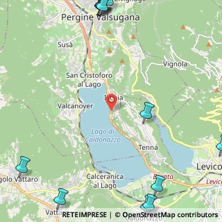 Mappa Via Valsugana, 38057 Tenna TN, Italia (3.854)