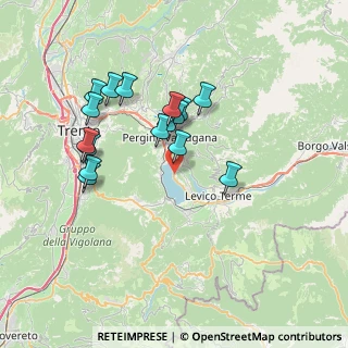 Mappa Via Valsugana, 38057 Tenna TN, Italia (6.55625)