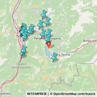 Mappa Via Valsugana, 38057 Tenna TN, Italia (8.396)