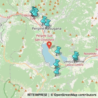 Mappa Via Valsugana, 38057 Tenna TN, Italia (4.76818)