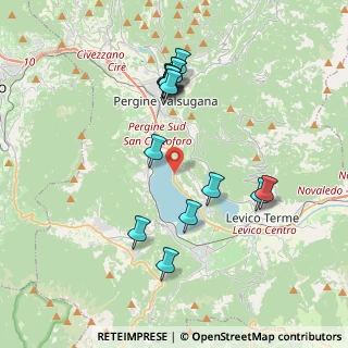Mappa Via Valsugana, 38057 Tenna TN, Italia (3.70867)