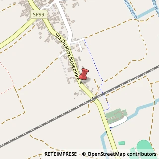 Mappa Via 4 Novembre,  73, 33030 Campoformido, Udine (Friuli-Venezia Giulia)