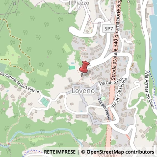 Mappa Via per barna 44, 22010 Menaggio, Como (Lombardia)