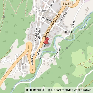 Mappa Via Circonvallazione, 111, 38079 Tione di Trento, Trento (Trentino-Alto Adige)
