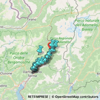 Mappa Via Mantellino, 25044 Capo di Ponte BS, Italia (11.9675)