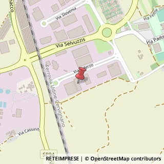 Mappa Via Oderzo, 21, 33100 Udine, Udine (Friuli-Venezia Giulia)