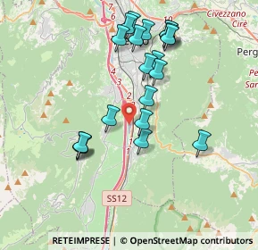 Mappa Via Lidorno, 38100 Trento TN, Italia (3.622)