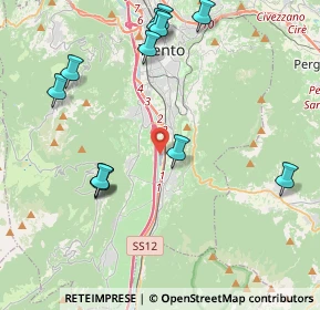 Mappa Via Lidorno, 38100 Trento TN, Italia (4.64833)