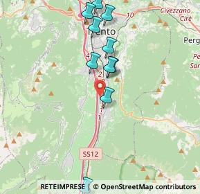Mappa Via Lidorno, 38100 Trento TN, Italia (5.28929)