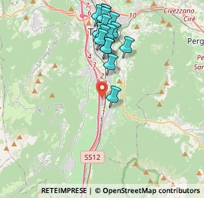 Mappa Via Lidorno, 38100 Trento TN, Italia (3.9125)